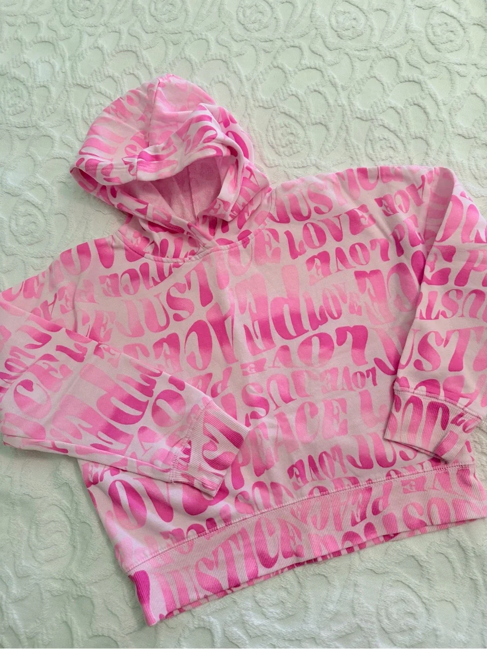 Justice Pink Sweatshirt